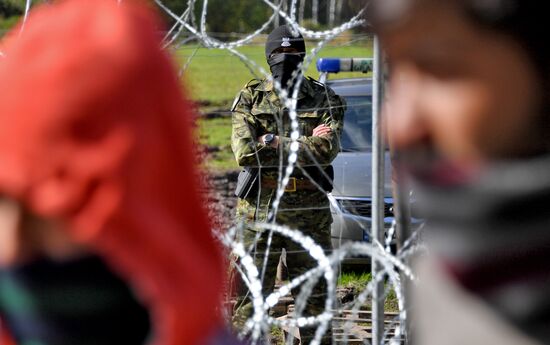 Belarus Poland Border Refugees