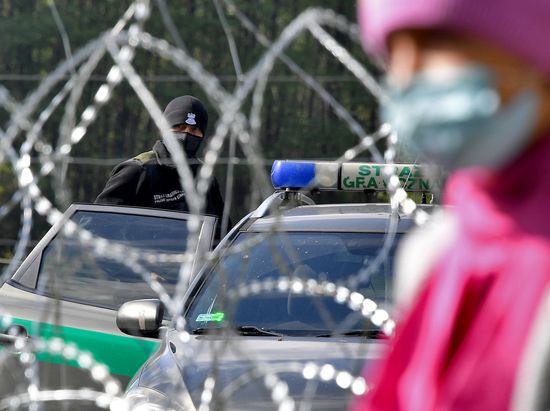 Belarus Poland Border Refugees