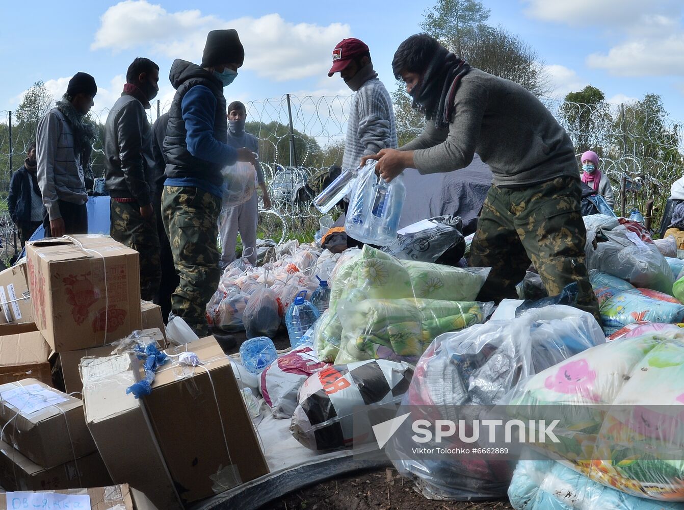 Belarus Poland Border Refugees