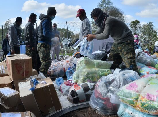 Belarus Poland Border Refugees