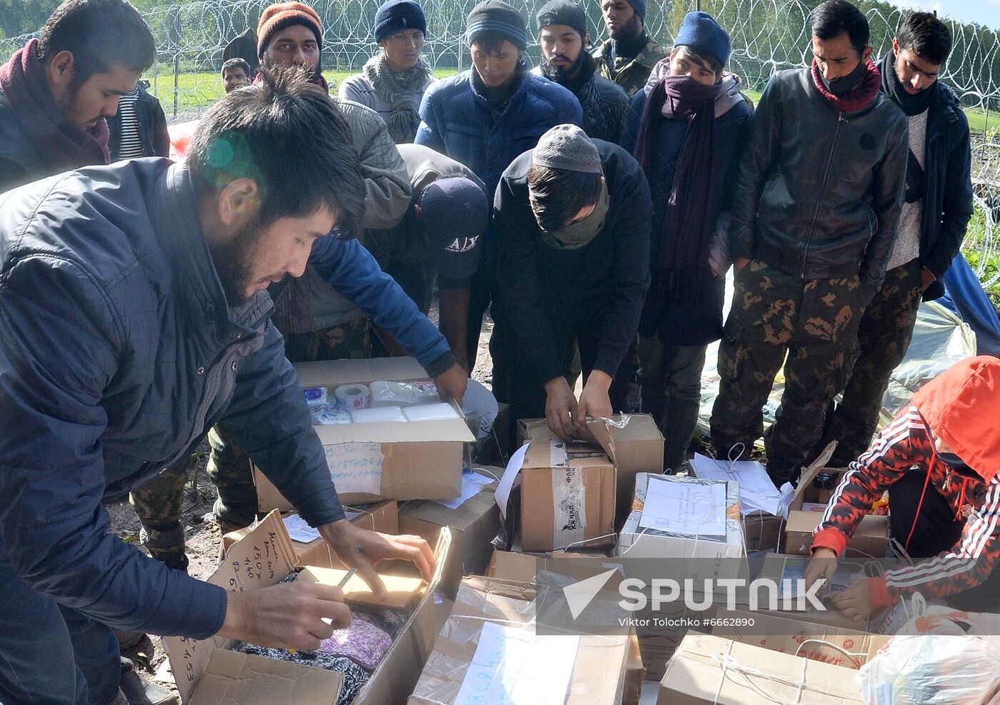 Belarus Poland Border Refugees