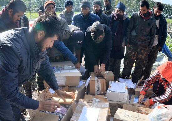 Belarus Poland Border Refugees