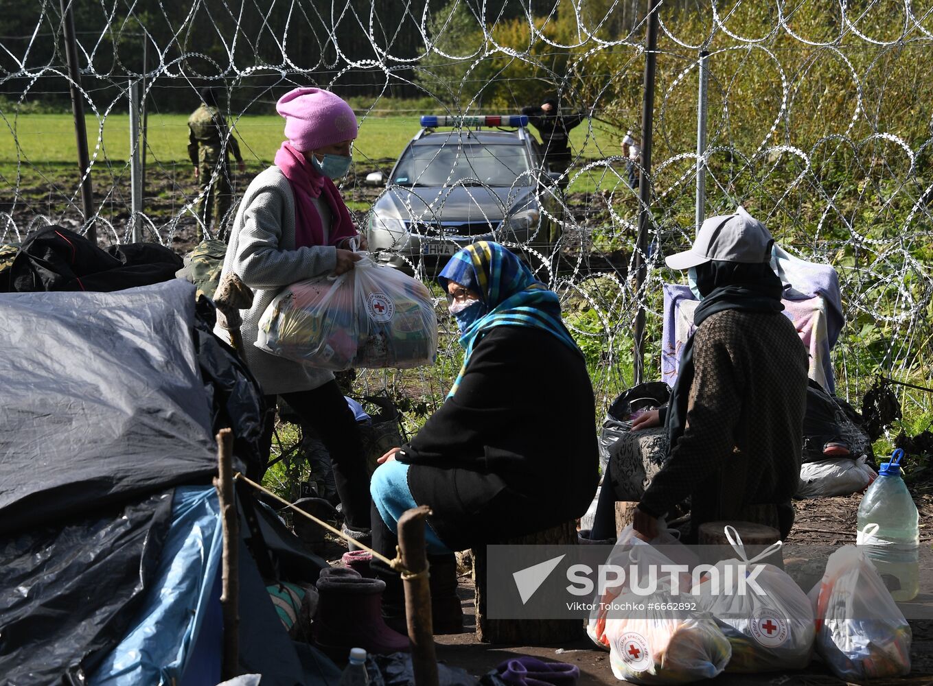 Belarus Poland Border Refugees