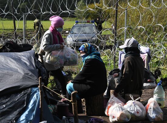 Belarus Poland Border Refugees