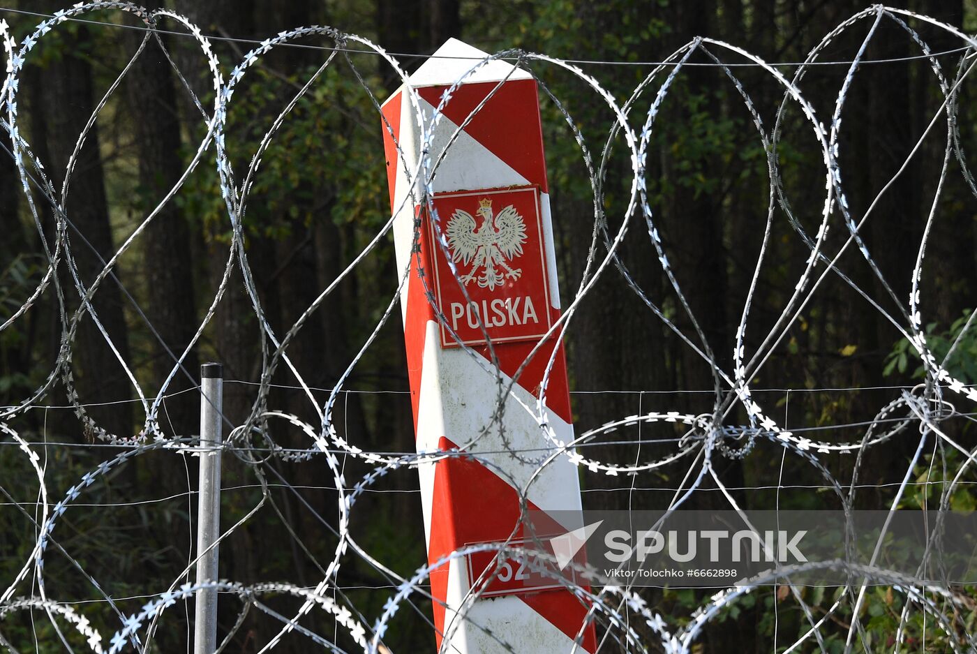 Belarus Poland Border Refugees