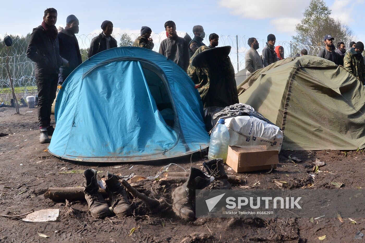 Belarus Poland Border Refugees