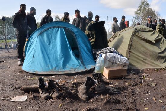 Belarus Poland Border Refugees