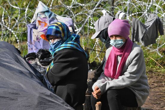 Belarus Poland Border Refugees