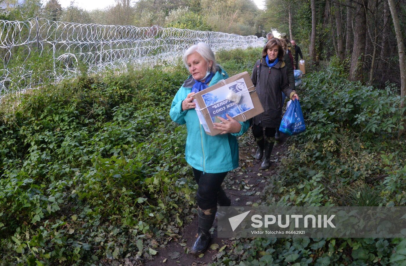 Belarus Poland Border Refugees