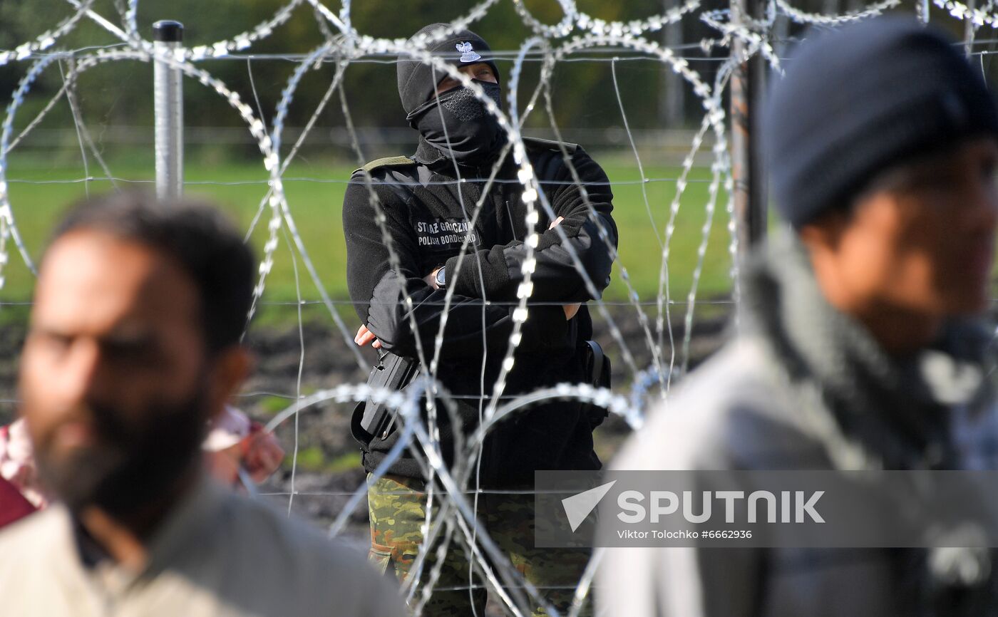 Belarus Poland Border Refugees