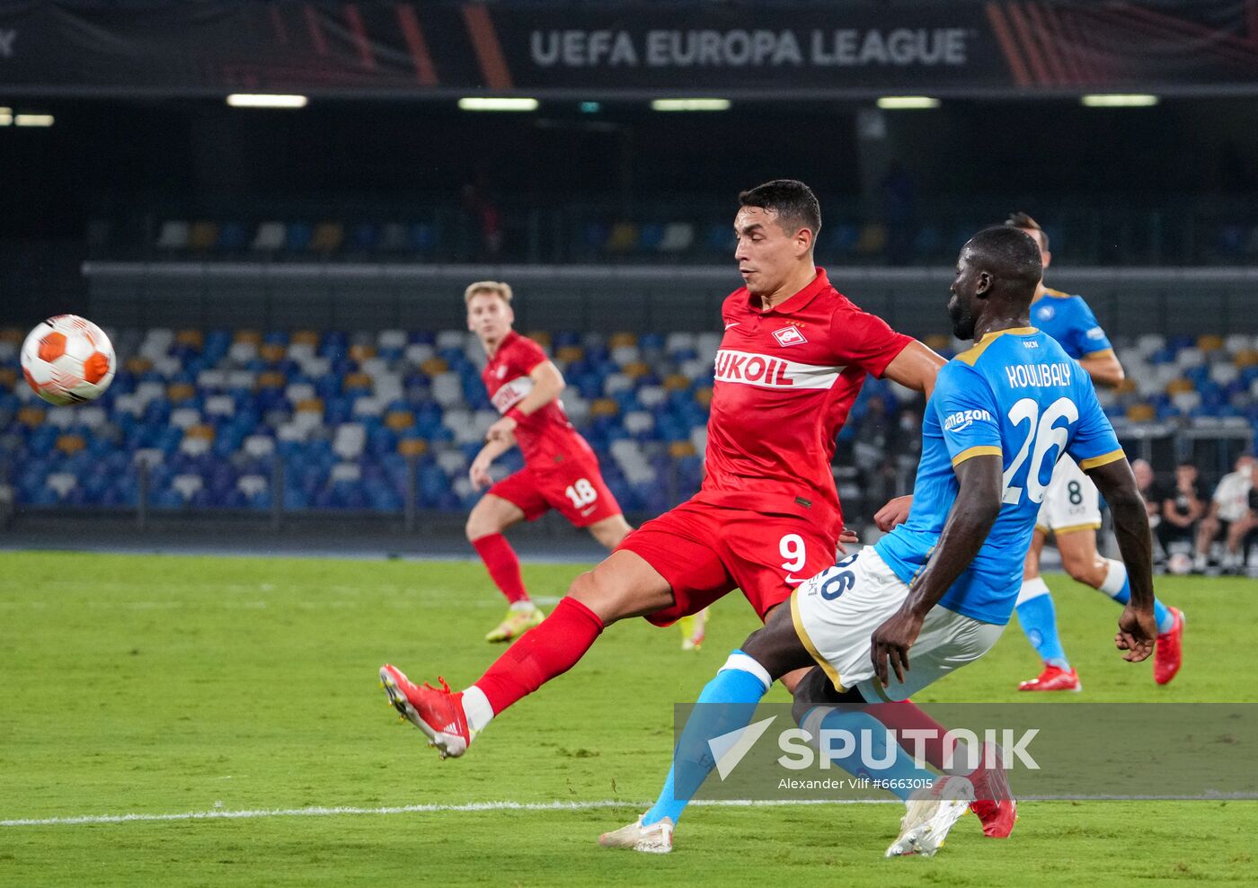 Italy Soccer Europa League Napoli - Spartak