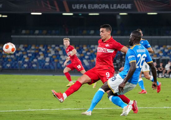 Italy Soccer Europa League Napoli - Spartak