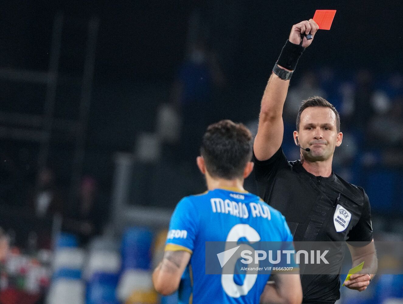 Italy Soccer Europa League Napoli - Spartak