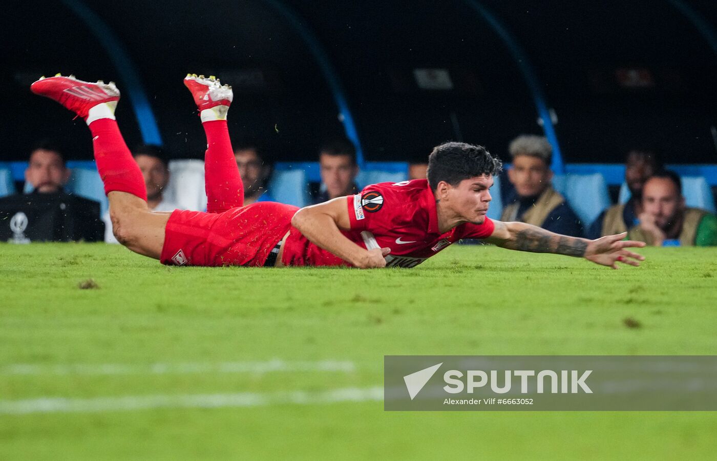 Italy Soccer Europa League Napoli - Spartak