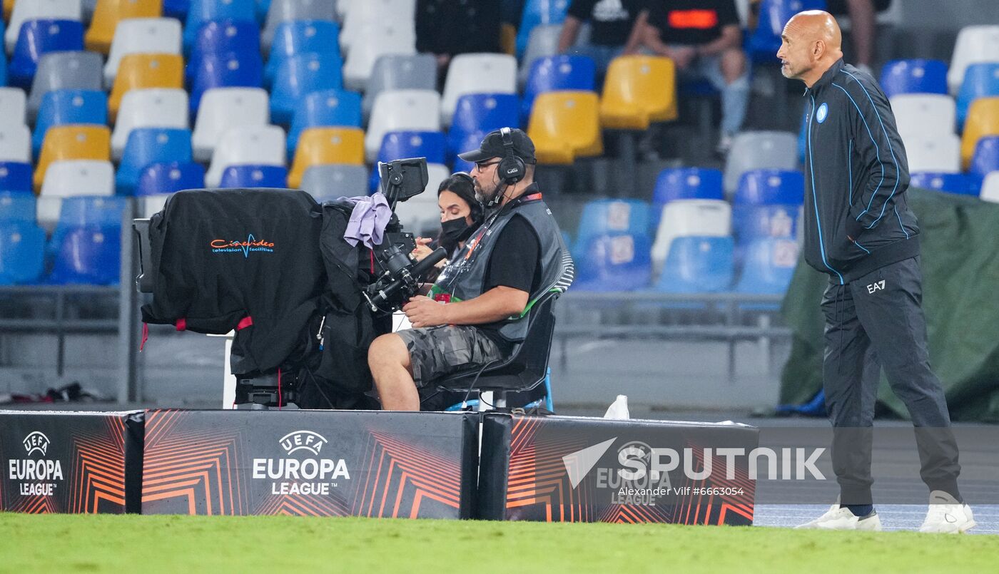 Italy Soccer Europa League Napoli - Spartak