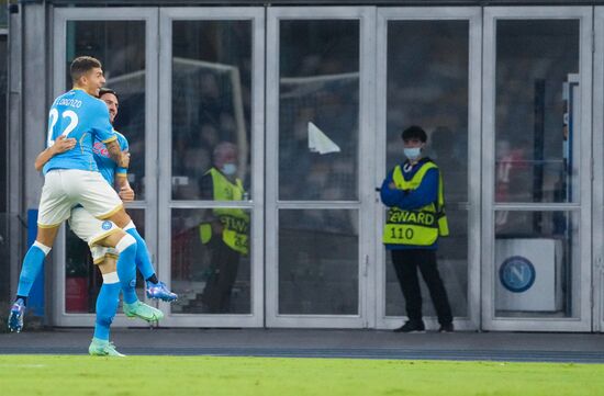 Italy Soccer Europa League Napoli - Spartak