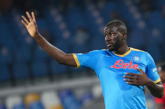 Italy Soccer Europa League Napoli - Spartak
