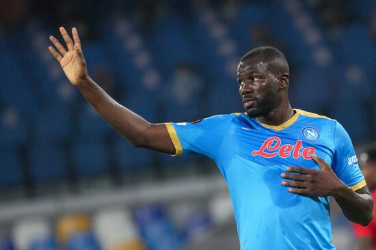 Italy Soccer Europa League Napoli - Spartak