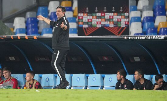 Italy Soccer Europa League Napoli - Spartak
