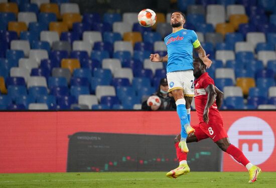 Italy Soccer Europa League Napoli - Spartak