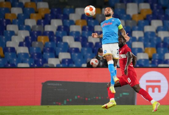 Italy Soccer Europa League Napoli - Spartak
