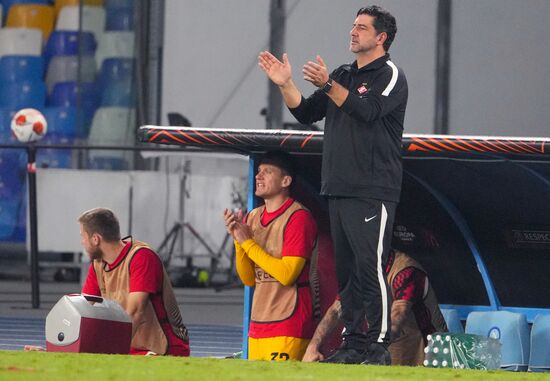 Italy Soccer Europa League Napoli - Spartak