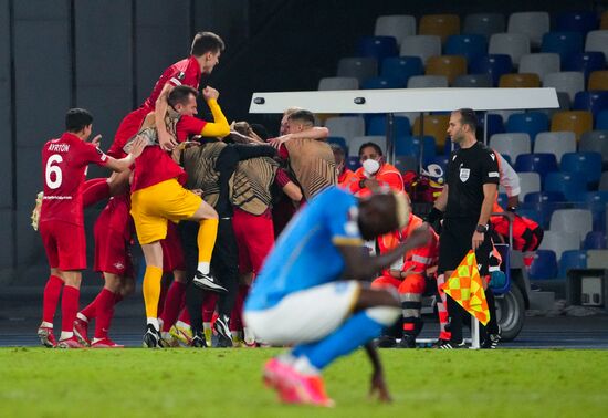 Italy Soccer Europa League Napoli - Spartak