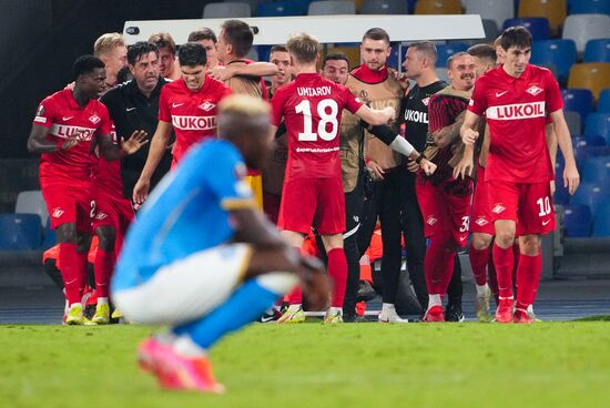 Italy Soccer Europa League Napoli - Spartak