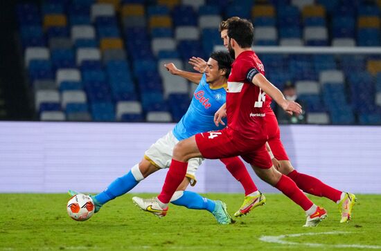 Italy Soccer Europa League Napoli - Spartak