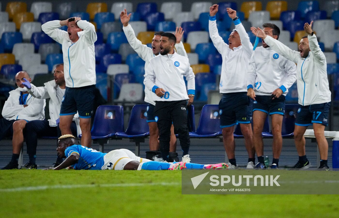 Italy Soccer Europa League Napoli - Spartak