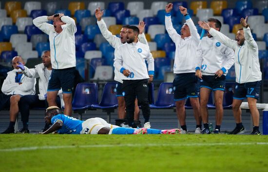 Italy Soccer Europa League Napoli - Spartak