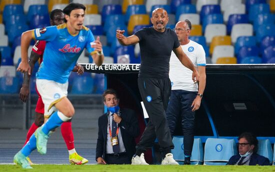 Italy Soccer Europa League Napoli - Spartak