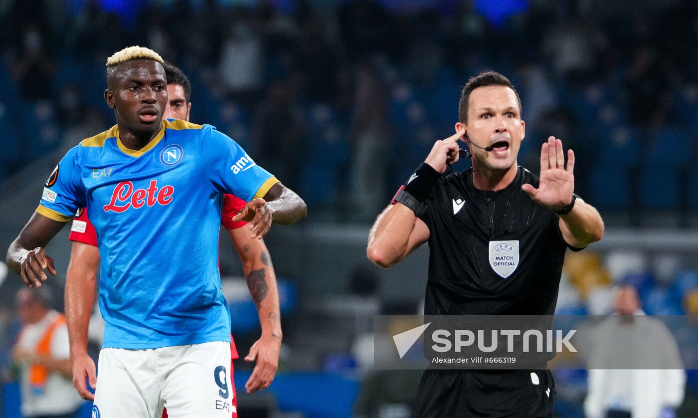 Italy Soccer Europa League Napoli - Spartak