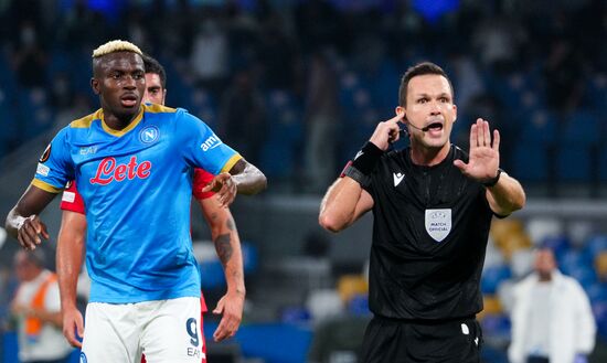Italy Soccer Europa League Napoli - Spartak