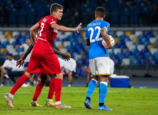 Italy Soccer Europa League Napoli - Spartak