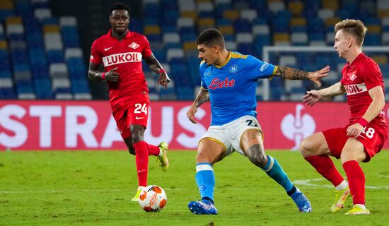 Italy Soccer Europa League Napoli - Spartak