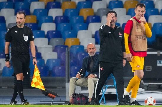 Italy Soccer Europa League Napoli - Spartak