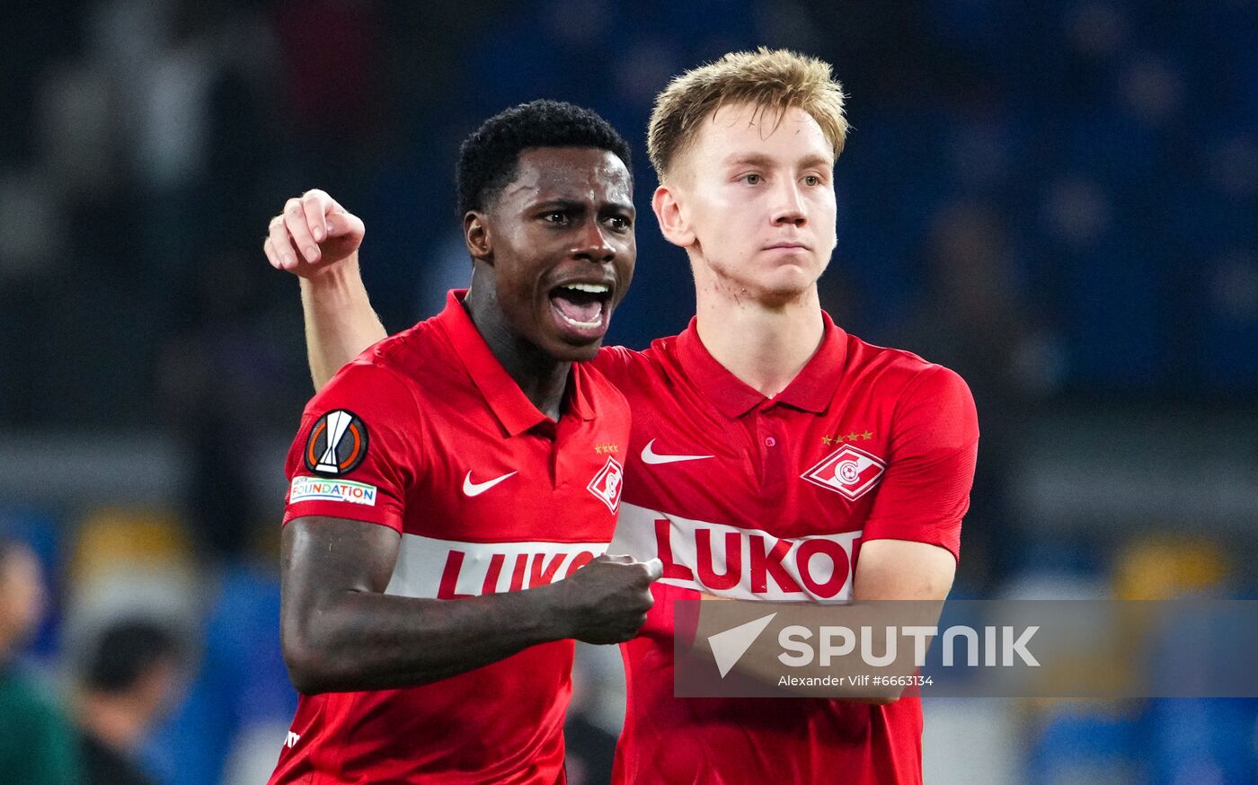 Italy Soccer Europa League Napoli - Spartak