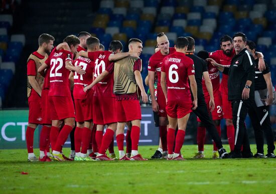 Italy Soccer Europa League Napoli - Spartak