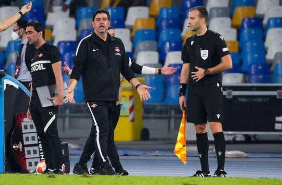 Italy Soccer Europa League Napoli - Spartak