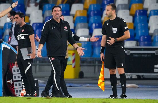 Italy Soccer Europa League Napoli - Spartak