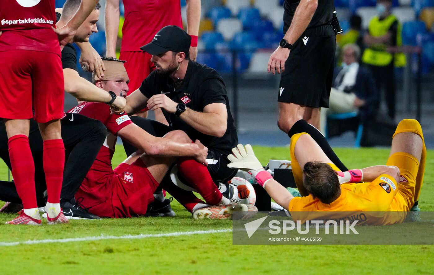 Italy Soccer Europa League Napoli - Spartak