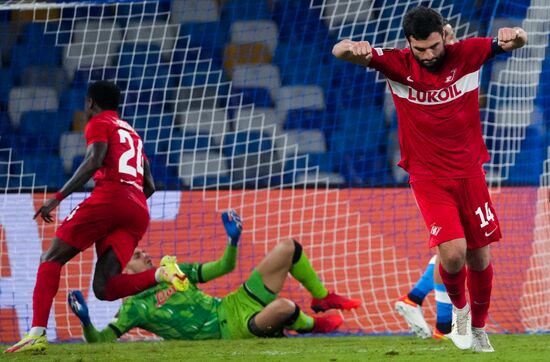 Italy Soccer Europa League Napoli - Spartak