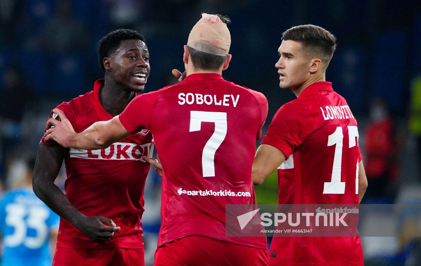 Italy Soccer Europa League Napoli - Spartak