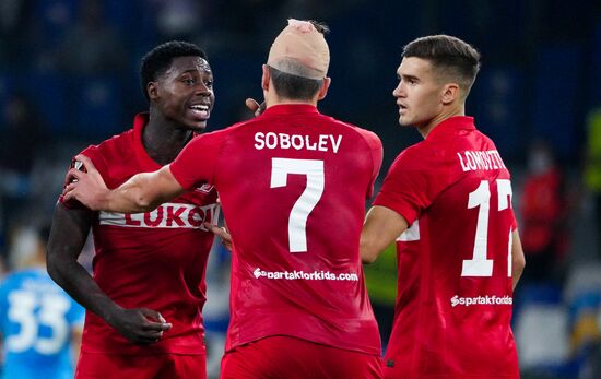 Italy Soccer Europa League Napoli - Spartak