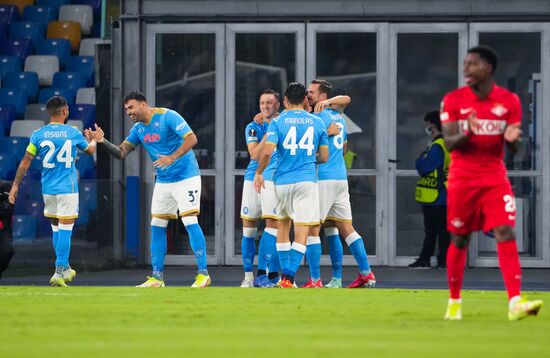Italy Soccer Europa League Napoli - Spartak
