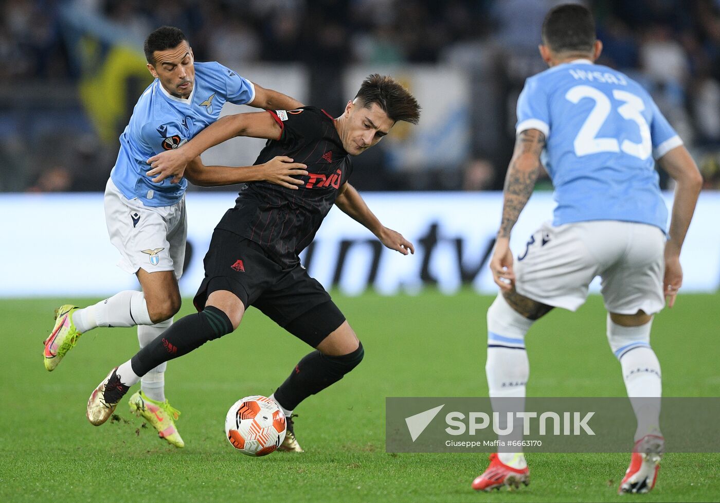 Italy Soccer Europa League Lazio - Lokomotiv