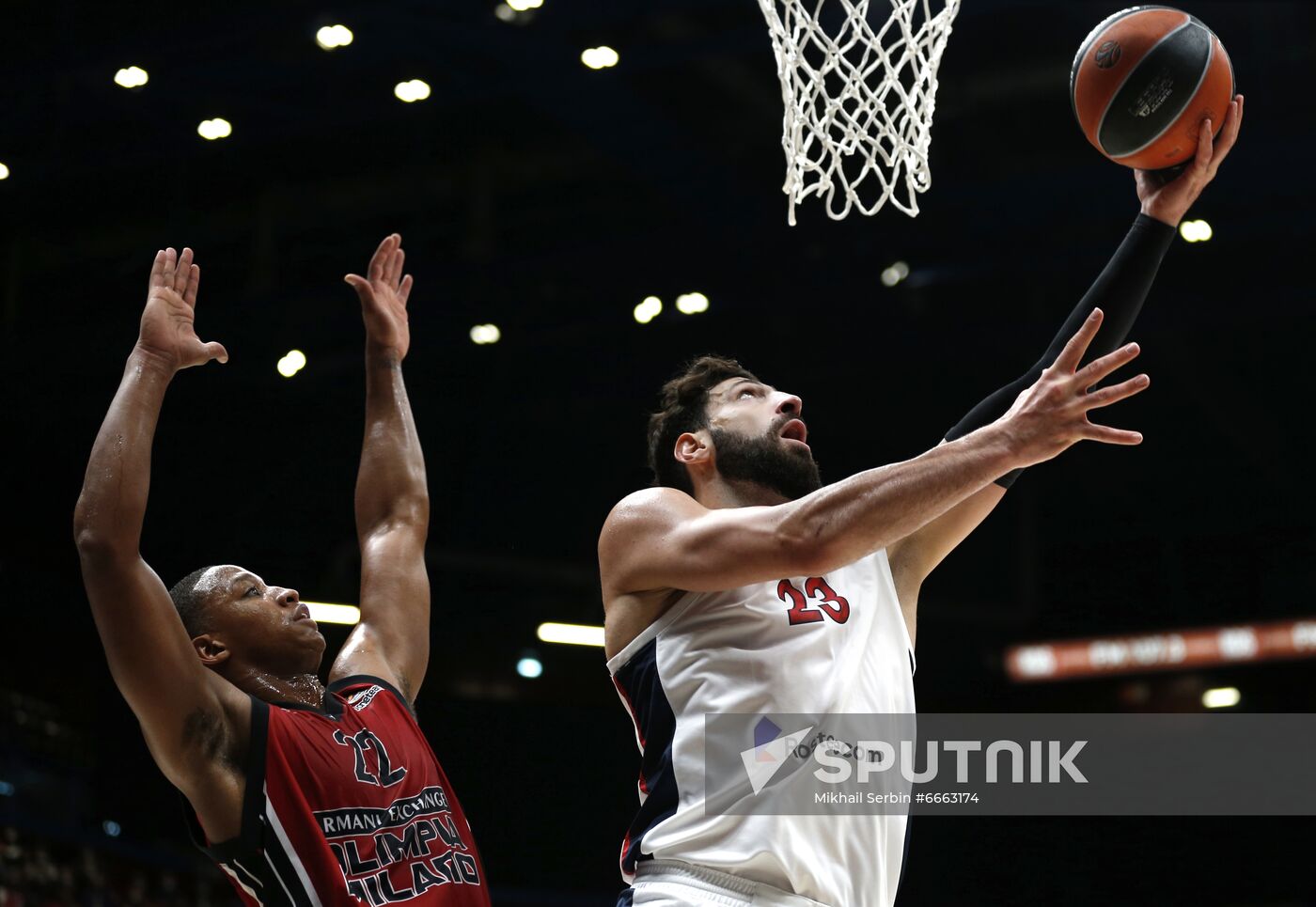 Italy Basketball Euroleague Olimpia - CSKA