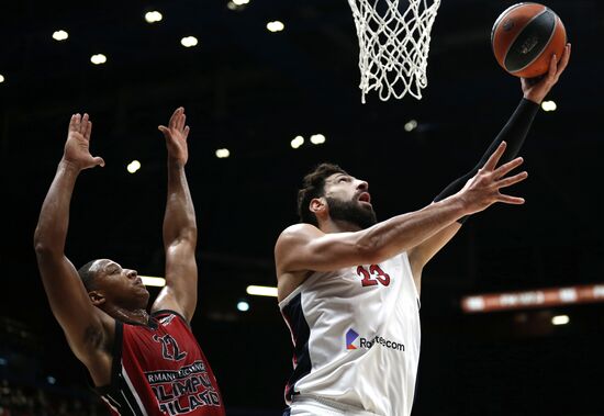 Italy Basketball Euroleague Olimpia - CSKA