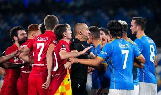 Italy Soccer Europa League Napoli - Spartak